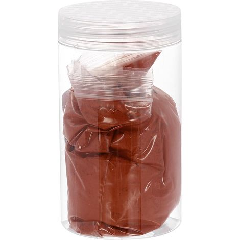 Poudre D'Oxyde De Fer Pour Béton Pigment 500 Mailles 7oz (200g) Pigment Pour Joint De Carrelage Pour Peinture De Béton Ciment Pastel, Rouge Carmin (1/5)