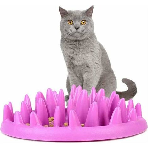Gamelle anti-glouton pour chien,Gamelles à Alimentation Lente pour Chien, Gamelle Anti Glouton pour Chien Chat, Favorise Une Alimentation Saine et Une Digestion Lente (1/5)