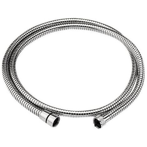 Flexible de douche en laiton double agrafage 1,50m (1/2)