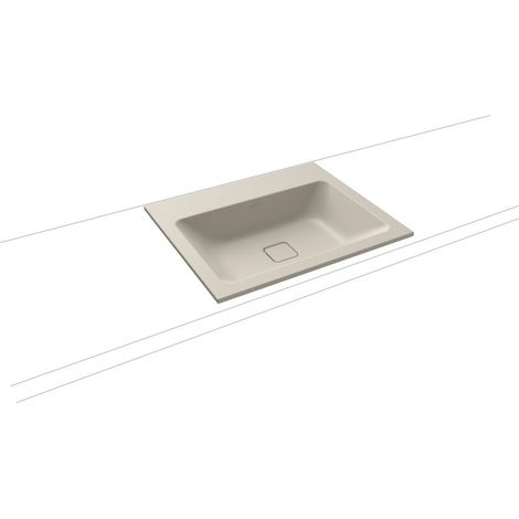 Kaldewei 901606003668 Lave-mains encastré CONO lavabo encastré (1/2)