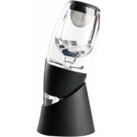 Aérateur À Vin - Décanteur À Vin - Pour Vin Rouge - En Acrylique Alimentaire - Capacité 50 Ml - Avec Support - Noir - 1 Pièce (1/5)