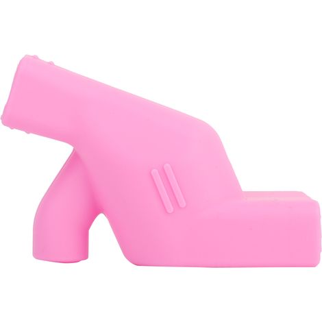 Rallonge de robinet en silicone pour robinets d'évier, idéale pour le lavage des mains des enfants (rose) (1/5)