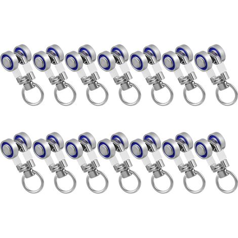 roulements rideaux pour tringle de plafond roulettes (1/5)
