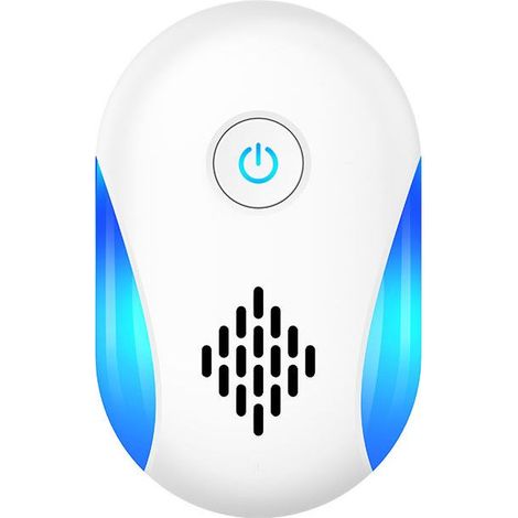 Répulsif Ultrason Souris et Rats 4 Pack, Puissant Ultrasonique Contre Les Nuisibles for Anti Mouse Rats Rongeurs Araignée and Other Pests Efectively, blanc