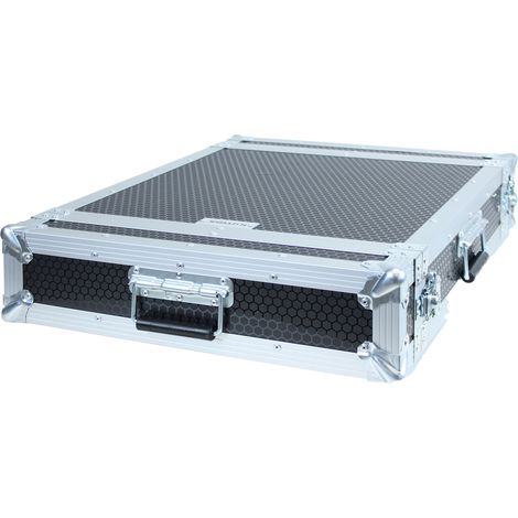 Flight case rack 19'', Capacité 2U, Double porte (1/3)