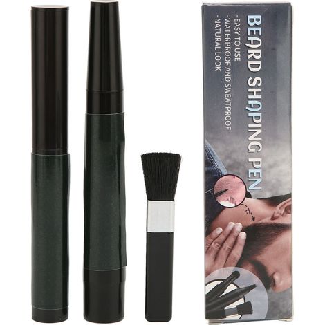 Crayon de Remplissage Barbe Homme - Stylo Pinceau Imperméable Résistant à la Transpiration pour Formage et Coiffage (1/5)