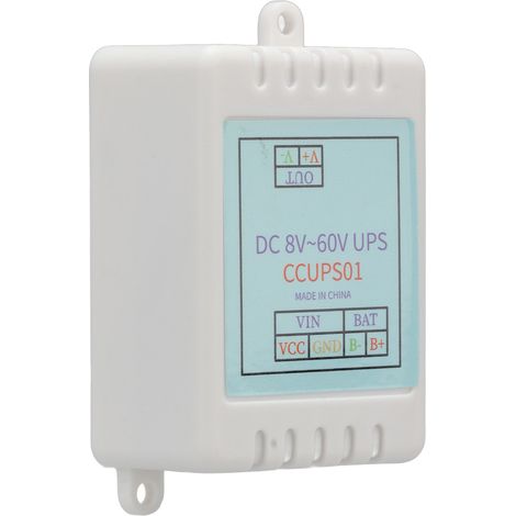 USV-Netzteilschutzmodul, DC 8–60 V Notstromplatine mit Gehäuse