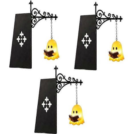 Lampe de bibliothèque décorative avec veilleuse LED à lumière chaude, mini lampe suspendue pour les amoureux des lettres (1/5)