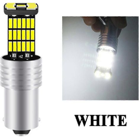 Bombillas LED para luces de estacionamiento, intermitentes y freno de automóviles 7440 1156 1157 4014 45smd() (1/4)