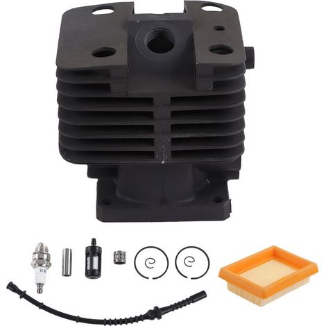 Kit cylindre de débroussailleuse avec bougie d'allumage haute dureté et résistance à l'usure en fonte pour Stihl FS120 FS200 FS250 (1/5)