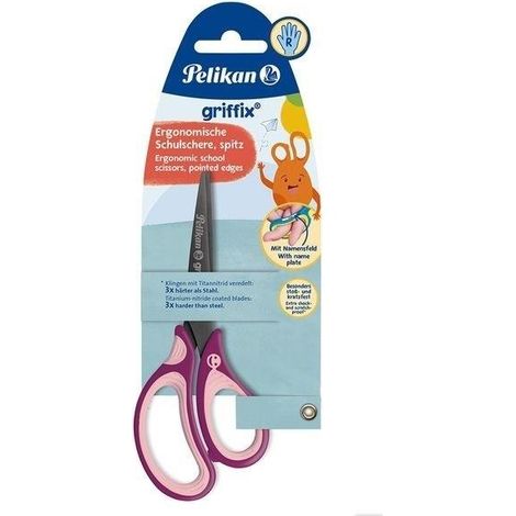 Tijeras ergonómicas Pelikan para diestros