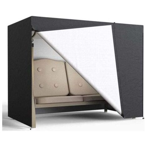 Green Mobility-Housse double pour balancelle de jardin, en tissu Oxford 210D résistant, imperméable et anti-UV - 160 x 120 x 170 cm (1/4)