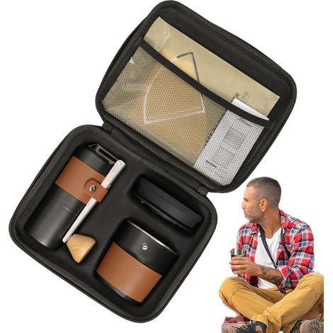 Mini machine à café, pour voyage, camping et déplacements (1/5)