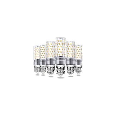 Lot de 6 ampoules LED E27 12 W (équivalent 100 W), 1200 lm, blanc froid 6000 K, angle de diffusion 360°, tension 220–240 V (1/4)
