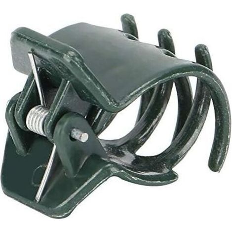Pflanzstützclips aus Kunststoff, 15 mm, 100er-Packung – ideal für Tomaten, Gurken und Kletterpflanzen
