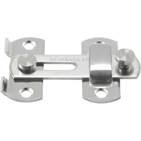 Verrou de porte de portail en acier inoxydable 20x50x70mm (1/5)