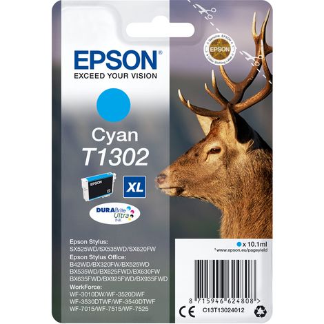 Epson Stag Cartouche "Cerf" - Encre DURABrite Ultra C (XL) (1/2)