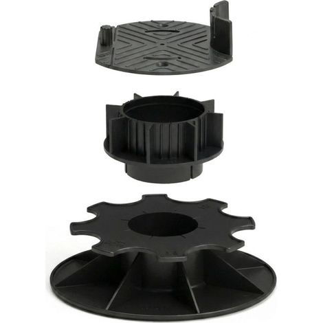 Plot de terrasse bois - 80-110 mm mm - SOLIDOR (1/5)