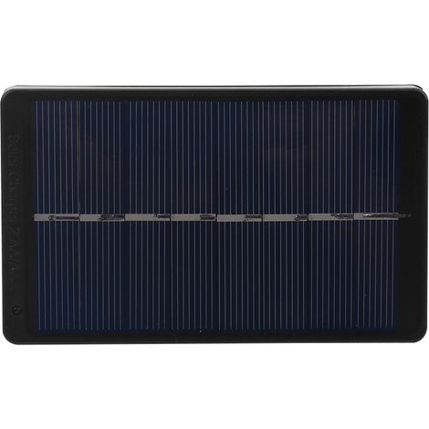 Panneau Solaire Portable 1W 4V pour Chargeur de Piles AA/AAA - Noir (1/5)