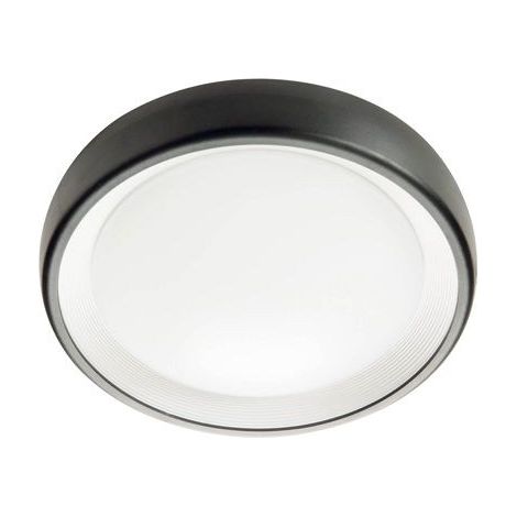 Plafonnier rond 13W Led 4000K graphite ligne loft (1/4)