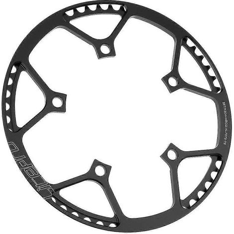 Plateaux 45, 47, 53, 56 et 58 dents, entraxe 130 mm, mono-vitesse, rouge (45 dents) et noir (56 dents). (1/5)