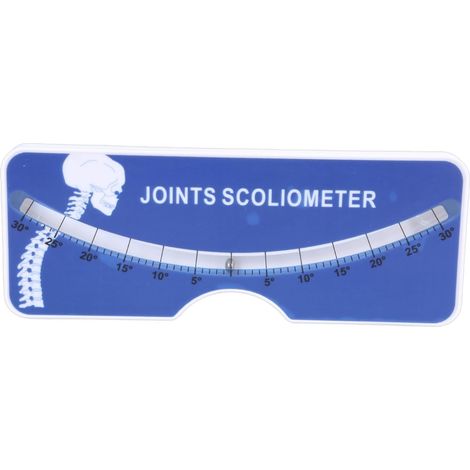 Compteur de scoliose, outil de mesure 0-30°, diagnostic du dos et de la colonne vertébrale (1/5)
