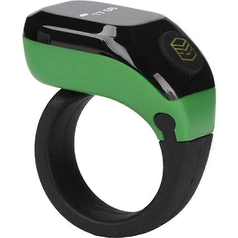 3-in-1 Bluetooth-Ringzähler mit OLED-Display, elektronischer Rosenkranzzähler mit austauschbarem Stab, Grün für das Gebet (1/5)