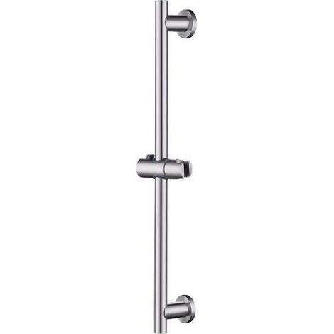 BRAVIX Barre de douche avec barre de douche Portable Angle réglable en hauteur SUS 304