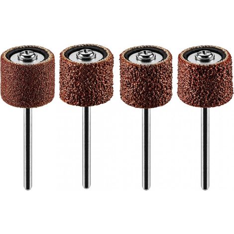 Schleifband 12,7 mm, K60, K80, K120, K240, Satz mit 100 Stück, + Dorn 3,2 mm, 2 Stück. (1/5)