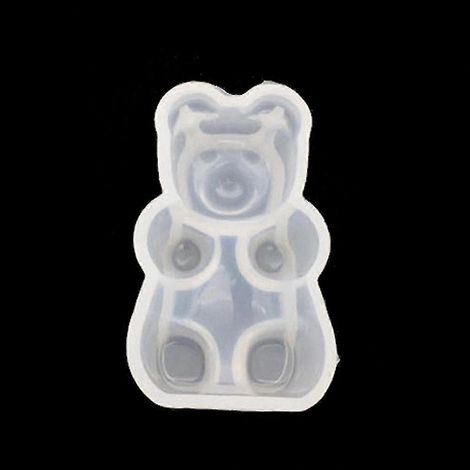 Moules en silicone pour oursons en gélatine, gâteaux, chocolats, fondant, fabrication de bijoux en résine L (1/5)