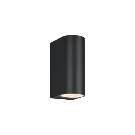 Applique Murale Extérieure, 2xGU10 Anthracite, IP44 - Trio - Roya (1/7)