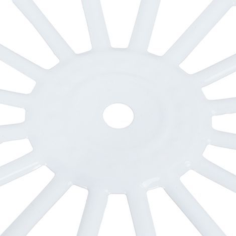 Étagère à Plantes Métallique 2 Niveaux Blanc - Support pour Pots de Fleurs, Étagère de Décoration Jardin et Intérieur (1/5)