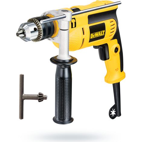 Dewalt – Perceuse à percussion 701W DWD024 – 2800 tr/min – 47600 percussions/min – Capacité 25 mm bois, 16 mm béton, 13 mm acier - DWD024-QS (1/3)