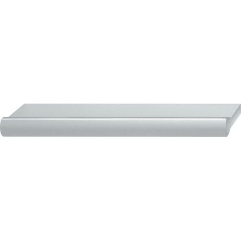 Maniglia per mobili in alluminio effetto argento, lunga 168 mm, interasse 128 mm, maniglia a vite di alta qualità per cassetti, armadi, cassettiere, bauli, credenze, cucine e traverse. (1/3)
