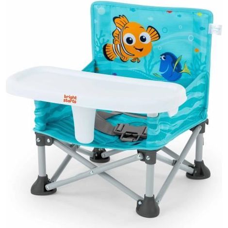 Rehausseur DISNEY BABY -NEMO-  de chaise pliable, nomade, de voyage, Léger et facile a nettoyer, Sac de transport inclus (1/5)
