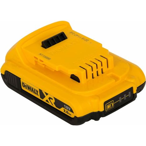 Dewalt DCB183 XR 18v Lithium Ion Battery Pack Li-Ion 2.0Ah Genuine DEWDCB183