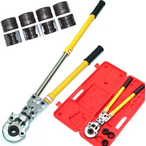 Preßzange 55051 Alu Verbundrohr PEX PE-X 16-32mm Presszange TH Profil Rohrpresse (1/5)