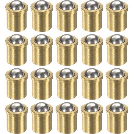 20pcs Plongeurs À Ressort À Bille 5x6mm En Laiton Serres Meubles (1/5)