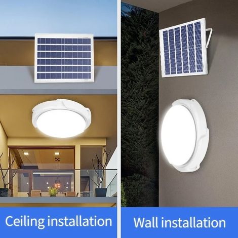 Jandei - Plafón Solar interior IP20 CCT 60W 700 lumenes 76leds con panel solar separado con mando
