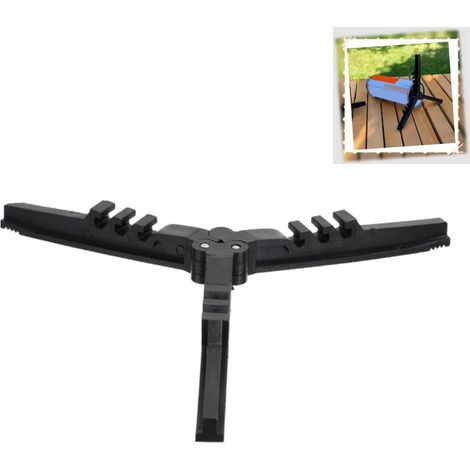 Support pliable pour bouteille de gaz - Trépied pour réchaud de camping - Support pour bouteille de gaz - Camping - Randonnée - Pique-nique - Cuisine (1/5)