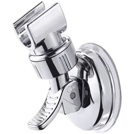 Lot De 2 Supports De Pommeau De Douche Réglables, Support De Pommeau De Douche À Main À Ventouse Pour Salle De Bain, Support De Baguette À Main Amovible, Support D'Aspiration Mural (1/4)