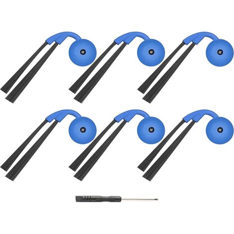 Lot de 6 Brosses Latérales pour Aspirateur Ecovacs Deebot X9 Pro Omni, X9 Pro Omni Accessories, Brosses Latérales Accessoires, pas pour T80 Omni (1/5)
