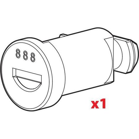 Ricambi - serratura 71NA0001 - Serie N - N155 (1/5)
