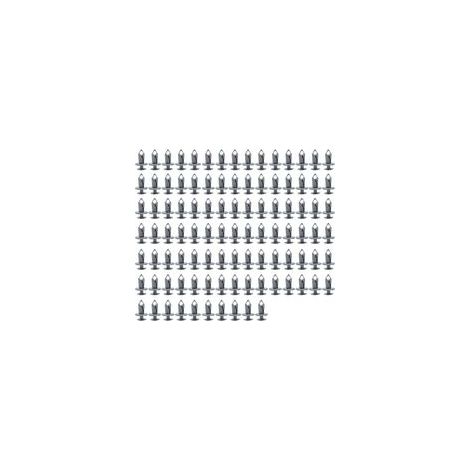 100 clips de fixation longs pour panneaux de garniture, doublure de moquette grise, rivets de retenue en plastique, fixations de pare-chocs pour Transporter T4, T5 et T6 (1/5)