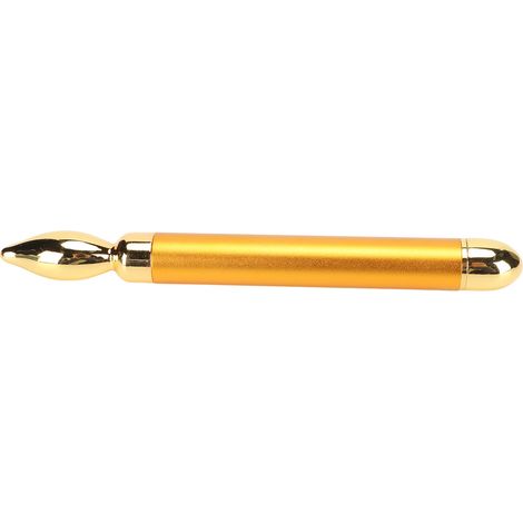 Bâton de massage facial en or 24 carats, modelant et raffermissant pour le contour des yeux, atténuant les cernes. (1/5)