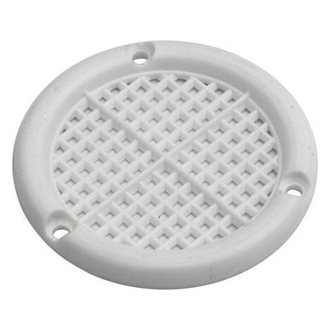 Rosace ventilation 60 mm blanc