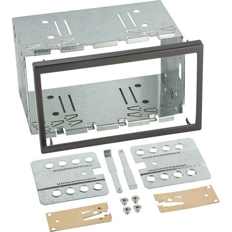 Kit installation 2-Din compatible avec tout Autoradio - Universel - H110mm (1/2)