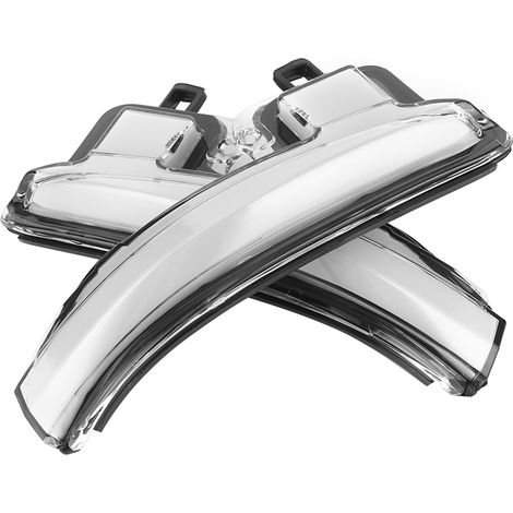 Dynamische Blinker für Außenspiegel, gelbes, fließendes Licht, passend für Tacoma/Highlander/Lexus, transparente Linse (1/5)
