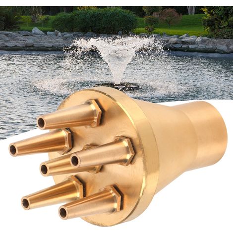 Arroseur de fontaine G1in DN25 Filetage femelle en laiton, tête d'arrosage pour bassin de jardin (1/5)