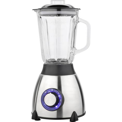 Silva Homeline SM 5050 Frullatore 550 W acciaio inox, Nero (1/4)